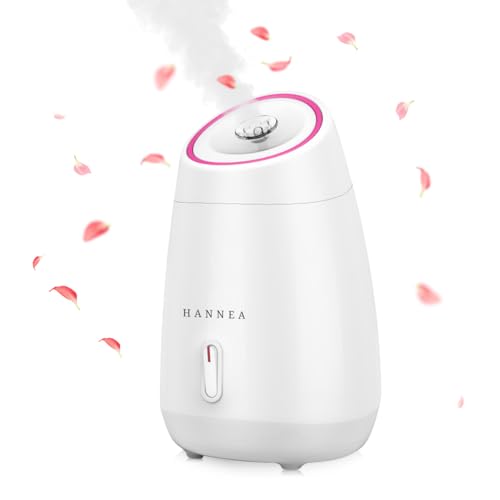 HANNEA Facial Steamer Natural Essential Oil Facial Steamer At-Home Aromatherapy Spa Humidifier for Deep Skin Hydration, Pore Cleansing & Essential Oil Steam Inhalation Aromatherapy Facial Steamer HANNEA Facial Steamer Natural Essential Oil Facial Steamer At-Home Aromatherapy Spa Humidifier for Deep Skin Hydration, Pore Cleansing & Essential Oil Steam Inhalation Aromatherapy Facial Steamer